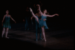 New York City Ballet production of "Brahms/Handel" with Maria Calegari and Bart Cook, choreography by Jerome Robbins and Twyla Tharp (New York)