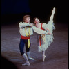 New York City Ballet production of "Bournonville Divertissements" with Merrill Ashley and Peter Martins, choreography by George Balanchine (New York)