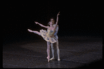 New York City Ballet production of "Divertimento No. 15" with Lourdes Lopez and Peter Frame, choreography by George Balanchine (New York)