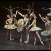 New York City Ballet production of "Divertimento No. 15" with Elyse Borne, Merrill Ashley and Ib Andersen, Stephanie Saland, choreography by George Balanchine (New York)