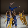 New York City Ballet production of "Eight Lines" with Maria Calegari lifted, choreography by Jerome Robbins (New York)