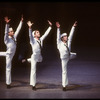 New York City Ballet production of "Fancy Free" with Joseph Duell, Kipling Houston and Jean-Pierre Frohlich, choreography by Jerome Robbins (New York)