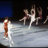 New York City Ballet production of "Gershwin Concerto" with Darci Kistler center and Christopher d'Amboise at left, choreography by Jerome Robbins (New York)