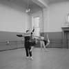 Rehearsal of New York City Ballet production of "Medea" with Jacques d'Amboise and Violette Verdy, Arthur Mitchell and Allegra Kent, choreography by Birgit Cullberg (New York)