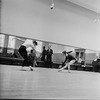 Rehearsal of New York City Ballet production of "Divertimento No. 15" with George Balanchine, Herbert Bliss and Melissa Hayden, choreography by George Balanchine (New York)