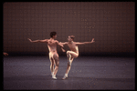 New York City Ballet production of "Glass Pieces" with Maria Calegari and Bart Cook, choreography by Jerome Robbins (New York)