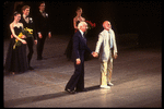 New York City Ballet production of "I'm Old-Fashioned" with Kyra Nichols and Sean Lavery, composer Morton Gould and Jerome Robbins taking a bow, choreography by Jerome Robbins (New York)