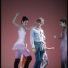 New York City Ballet production of "Suite from Histoire du Soldat", Peter Martins rehearsing dancers on stage, choreography by Peter Martins (New York)