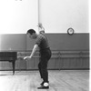New York City Ballet rehearsal of "Agon" with George Balanchine, choreography by George Balanchine (New York)
