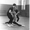 New York City Ballet rehearsal of "Agon" with Jonathan Watts, Melissa Hayden and Roy Tobias, choreography by George Balanchine (New York)