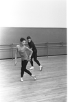 New York City Ballet rehearsal of "Agon" with Melissa Hayden and Roy Tobias, choreography by George Balanchine (New York)