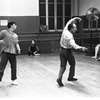 New York City Ballet rehearsal of "A Midsummer Night's Dream" with Edward Villella and George Balanchine, choreography by George Balanchine (New York)