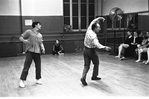 New York City Ballet rehearsal of "A Midsummer Night's Dream" with Edward Villella and George Balanchine, choreography by George Balanchine (New York)