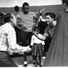 New York City Ballet rehearsal of "A Midsummer Night's Dream" with George Balanchine, Arthur Mitchell, Edward Villella, choreography by George Balanchine (New York)