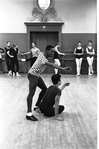 New York City Ballet rehearsal of "A Midsummer Night's Dream" with Arthur Mitchell , choreography by George Balanchine (New York)