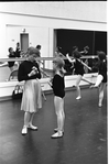 New York City Ballet rehearsal of "A Midsummer Night's Dream" with ballet mistress Janet Reed and students from the School of Amreican Ballet, choreography by George Balanchine (New York)