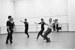 New York City Ballet Company Class, George Balanchine and dancers (New York)