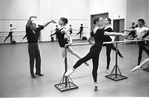 New York City Ballet Company Class with George Balanchine and Marnee Morris, Patricia Wilde, Suzanne Farrell (New York)