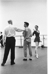 New York City Ballet rehearsal of "Dim Lustre" with Edward Villella, Patricia McBride and Antony Tudor, choreography by Antony Tudor (New York)