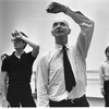 New York City Ballet rehearsal of "Dim Lustre" with Antony Tudor and Michael Steele, choreography by Antony Tudor (New York)