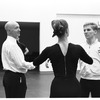 New York City Ballet rehearsal of "Dim Lustre" with Antony Tudor with David Richardson, choreography by Antony Tudor (New York)