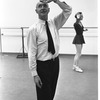 New York City Ballet rehearsal of "Dim Lustre" with Antony Tudor and dancers, choreography by Antony Tudor (New York)