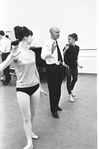 New York City Ballet rehearsal of "Dim Lustre" with Antony Tudor, Sara Leland and Marjorie Breler, choreography by Antony Tudor (New York)