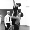 New York City Ballet rehearsal of "Dim Lustre" with Antony Tudor,Susan Kenniff and Robert Maiorano , choreography by Antony Tudor (New York)