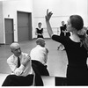 New York City Ballet rehearsal of "Dim Lustre" with Antony Tudor and dancers , choreography by Antony Tudor (New York)