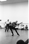 New York City Ballet Company rehearsal of "Harlequinade" with Shaun O'Brien, choreography by George Balanchine (New York)