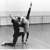 New York City Ballet Company rehearsal of "Swan Lake", with Suzanne Farrell and Jacques d'Amboise, choreography by George Balanchine (New York)