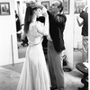 New York City Ballet Company costume fitting for "Don Quixote" with George Balanchine and Suzanne Farrell, choreography by George Balanchine (New York)