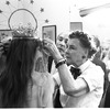 New York City Ballet Company costume fitting for "Don Quixote" with George Balanchine, Suzanne Farrell and costumer Barbara Karinska,choreography by George Balanchine (New York)