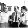 New York City Ballet Company costume fitting for "Don Quixote" with George Balanchine, costumer Barbara Karinska and designer Esteban Frances,choreography by George Balanchine (New York)