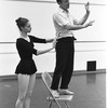 New York City Ballet - rehearsal of "Don Quixote" with Suzanne Farrell and George Balanchine, choreography by George Balanchine (New York)