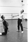 New York City Ballet - rehearsal of "Don Quixote", Richard Rapp and George Balanchine, choreography by George Balanchine (New York)
