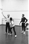 New York City Ballet - rehearsal of "Don Quixote", Richard Rapp, George Balanchine and Deni Lamont, choreography by George Balanchine (New York)