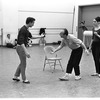 New York City Ballet - rehearsal of "Don Quixote" with Leslie Ruchala, Richard Rapp, George Balanchine and Ellen Shire, choreography by George Balanchine (New York)