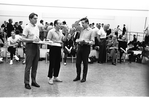 New York City Ballet - rehearsal of "Don Quixote" with Edward Bigelow, John Taras and George Balanchine, choreography by George Balanchine (New York)
