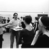 New York City Ballet - rehearsal of "Don Quixote" with Edward Bigelow, George Balanchine and dancers, choreography by George Balanchine (New York)