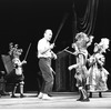 New York City Ballet - rehearsal of "Don Quixote" with George Balanchine and School of American Ballet children, choreography by George Balanchine (New York)