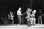 New York City Ballet - rehearsal of "Don Quixote" with George Balanchine and School of American Ballet children, choreography by George Balanchine (New York)