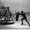 New York City Ballet - rehearsal of "Don Quixote" with George Balanchine and Shaun O'Brien (R), choreography by George Balanchine (New York)