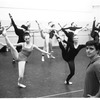 New York City Ballet rehearsal of "Narkissos" with Edward Villella and dancers, choreography by Edward Villella (New York)