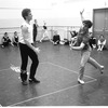 New York City Ballet rehearsal of "Narkissos" with Edward Villella and dancers, choreography by Edward Villella (New York)