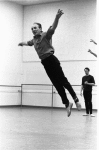 New York City Ballet rehearsal of "Brahms-Schoenberg Quartet " with George Balanchine, choreography by George Balanchine (New York)