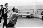 New York City Ballet rehearsal of "Brahms-Schoenberg Quartet " with George Balanchine, choreography by George Balanchine (New York)