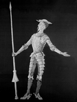 New York City Ballet - sketches by designer Estaban Frances for costumes for "Don Quixote", choreography by George Balanchine (New York)
