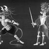 New York City Ballet - sketches by designer Estaban Frances for costumes for "Don Quixote", choreography by George Balanchine (New York)