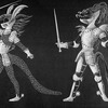 New York City Ballet - sketches by designer Estaban Frances for costumes for "Don Quixote", choreography by George Balanchine (New York)